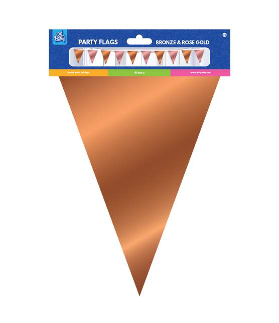 Roséguld Bronsgirlang Metallisk 10m