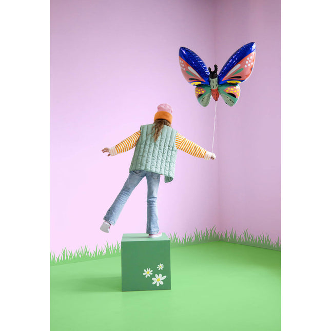 Fjäril Helium Ballong Tom 88cm