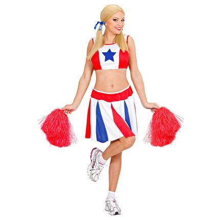 Cheerleader Pompom Röd