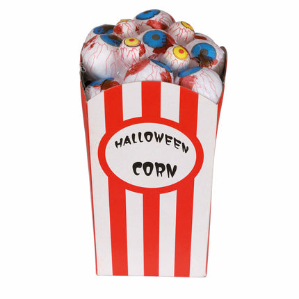 Halloween Popcornskål Ögonbollar 16cm