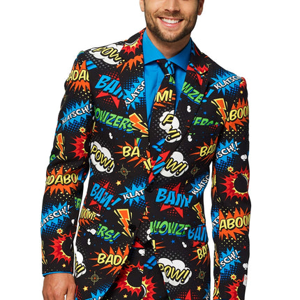 Serietidning Badaboom Kostym Män <tc>OppoSuits</tc>