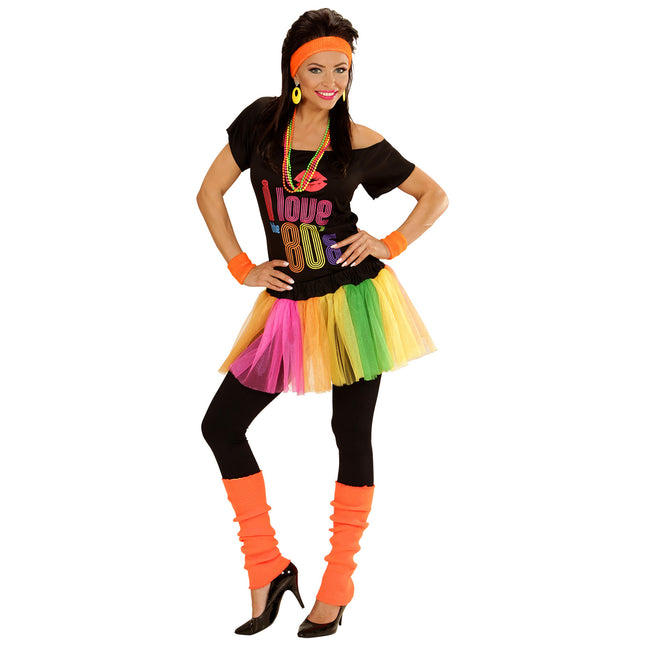 Neon Orange Benvärmare 2st