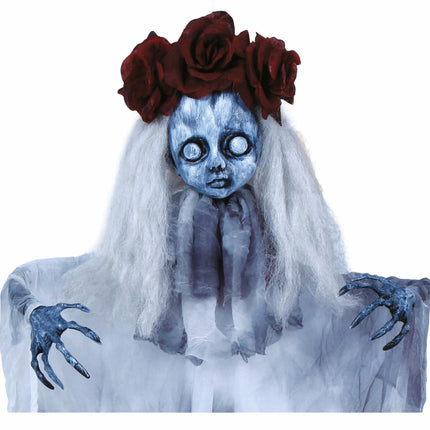 Halloween docka spökflicka 1m