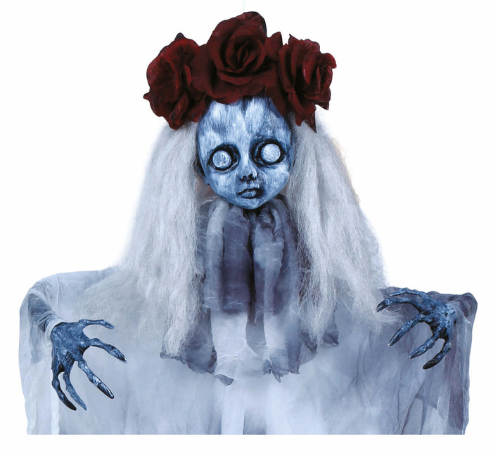 Halloween docka spökflicka 1m