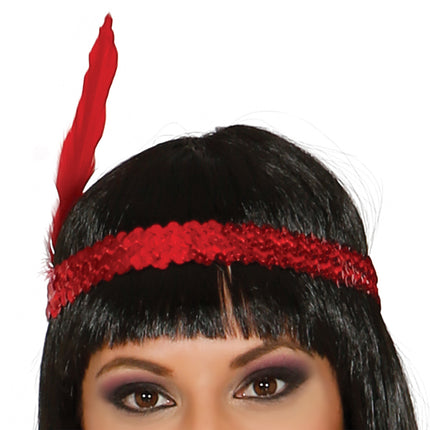 Charleston Klänning Röd Damer