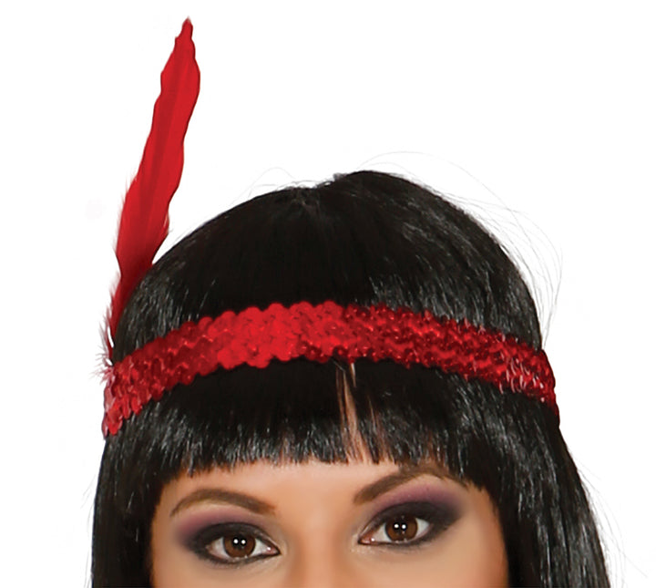 Charleston Klänning Röd Damer