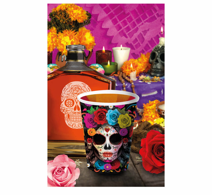Halloween-muggar Skalle 240ml