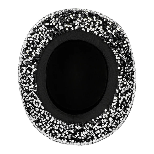 Silverhatt paljetter