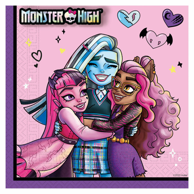 Monster High Servetter 33cm 20st