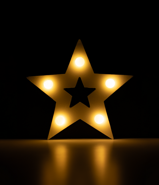 Vit ljusstjärna