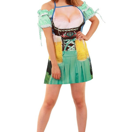 Oktoberfest Dirndl Förkläde Kvinna