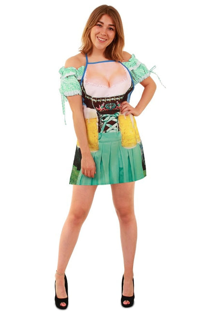 Oktoberfest Dirndl Förkläde Kvinna