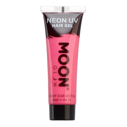 Moon Glow Neon UV Hårgel Intense Pink 20ml