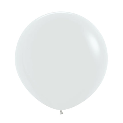Ballonger Vit 61cm 10st
