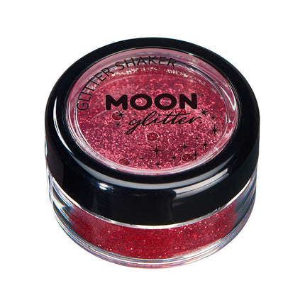 Moon Glitter Classic Fine Glitter Shakers Röd 5g