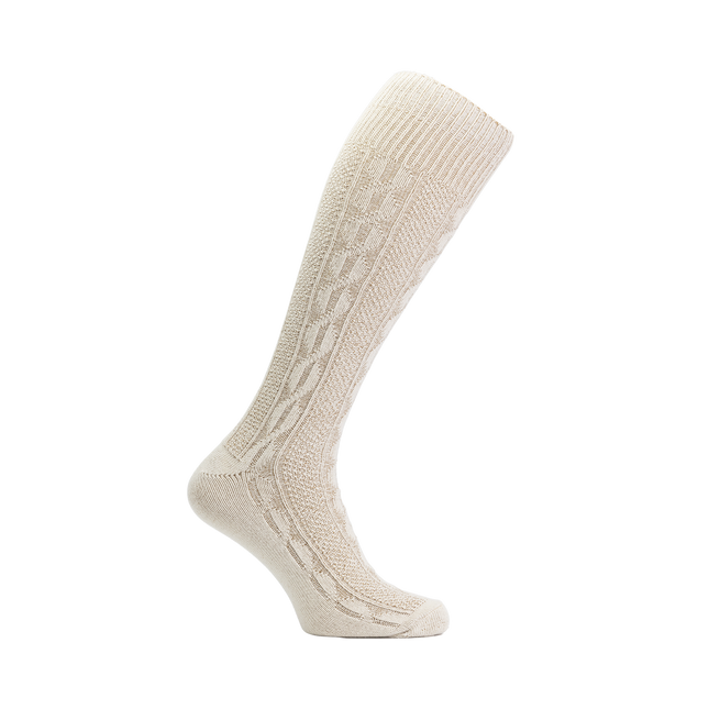 Oktoberfest Strumpor Vit Lång