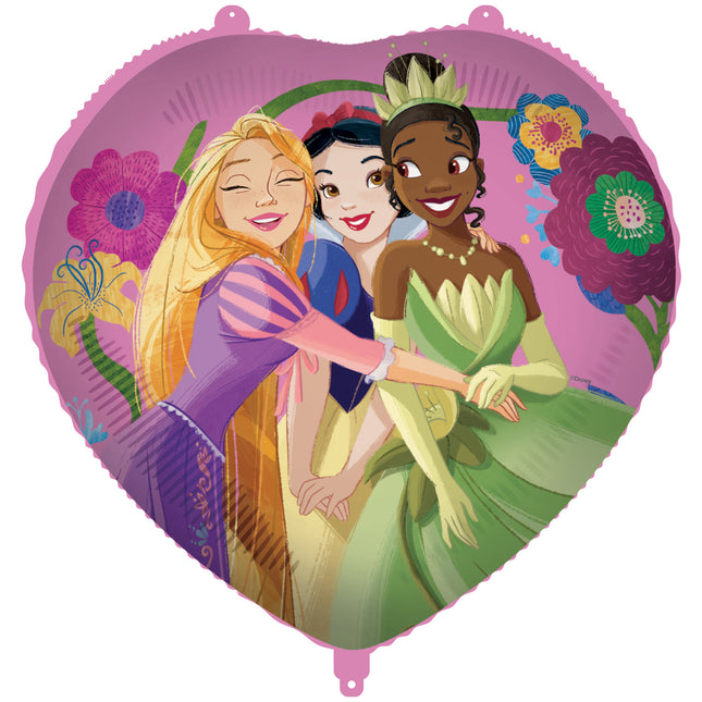 Disney Prinsessor Helium Ballong Hjärta Tom 46cm