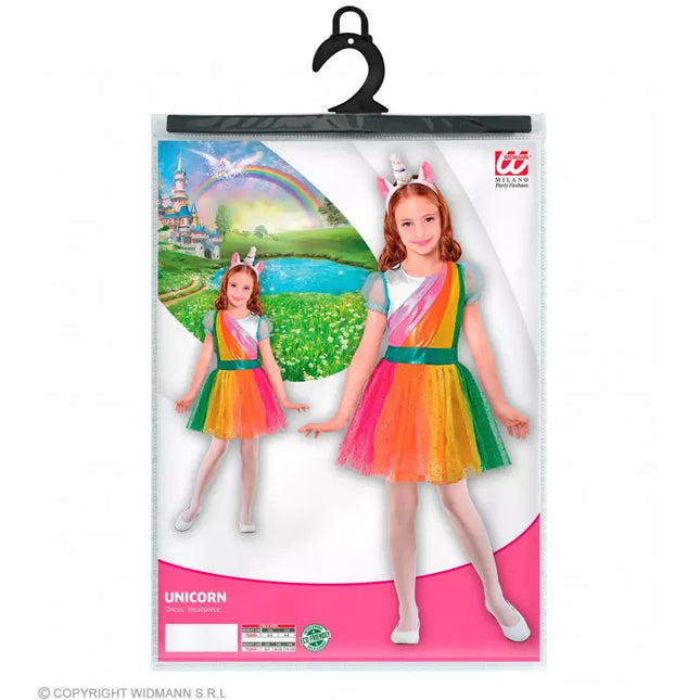 Enhörning klänning flicka