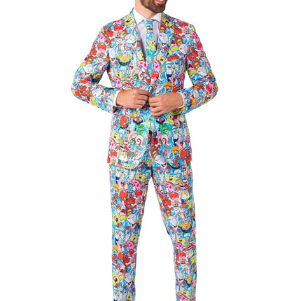 SpongeBob Frenzy Kostym Herr <tc>OppoSuits</tc>