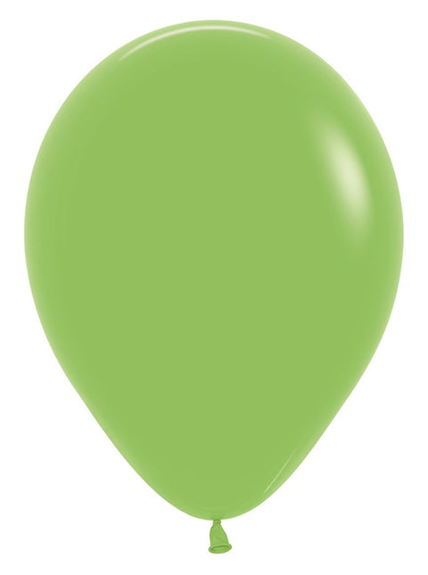 Ballonger Limegrön 30cm 12st