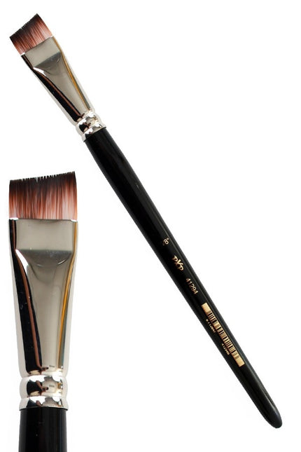 PXP Schminkborste korthårig vinklad storlek 5/8"