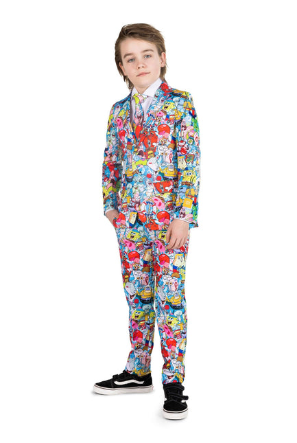SpongeBob Frenzy Suit Boy <tc>OppoSuits</tc>