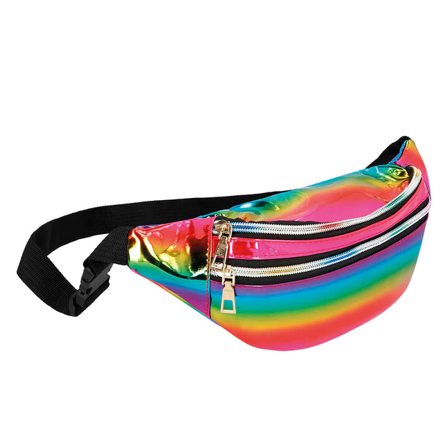 Regnbåge Hip Bag Holografisk