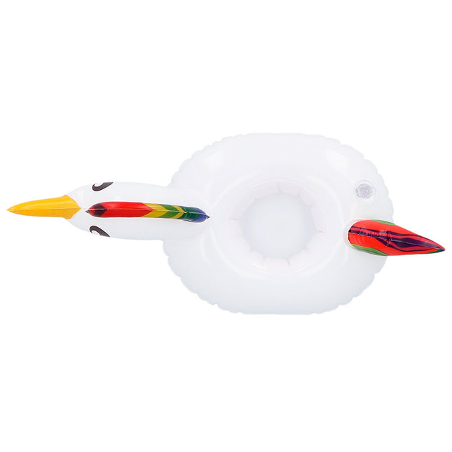 Uppblåsbar mugghållare Enhörning 17cm