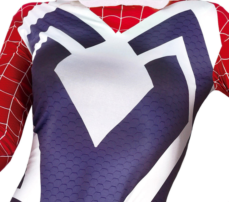 Spiderwoman Kostym Dam