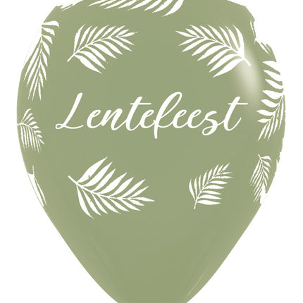 Ballonger Vårfestival Palmer Eukalyptus 30cm 25st