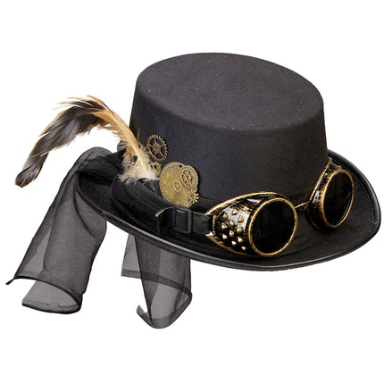 Hatt Steampunk glasögon