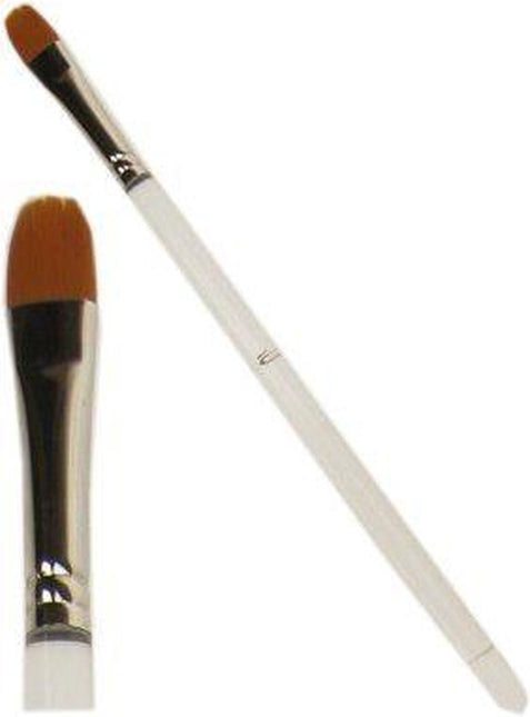 PXP Schminkborste platt + rund topp 10 mm