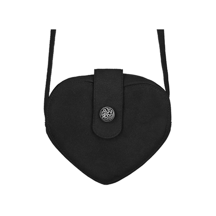 Oktoberfest Väska Svart Damer I Hjärtform