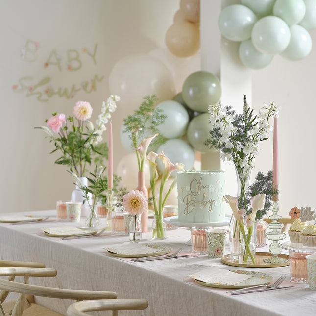Baby Shower-spel 4 delar