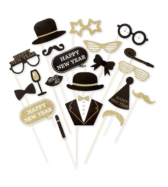 Happy New Year Foto rekvisita 20st