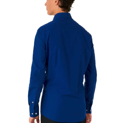 Mörkblå skjorta pojke tonåring <tc>OppoSuits</tc>
