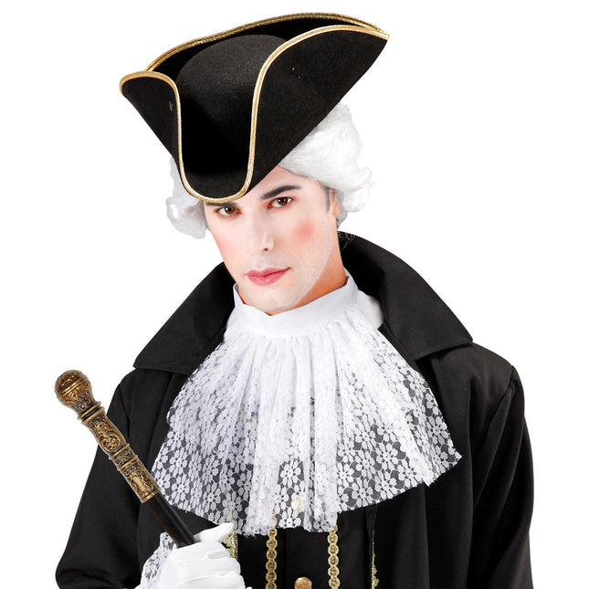 Svart guld promenadkäpp 108cm