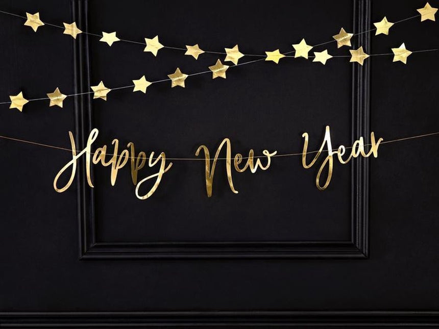 Stjärngirlang Guld 3,6 m