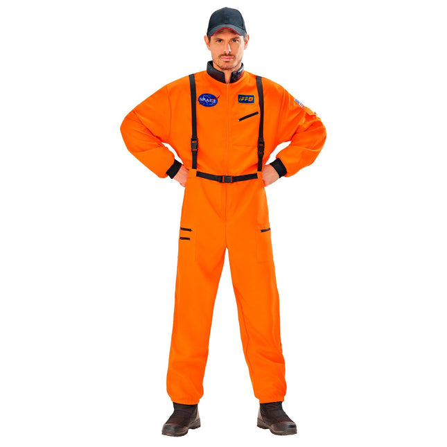 Astronautdräkt Orange Rymd för män