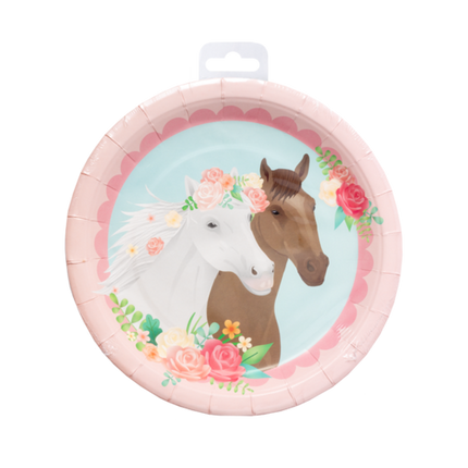 Häst Tallrikar 23cm 8st