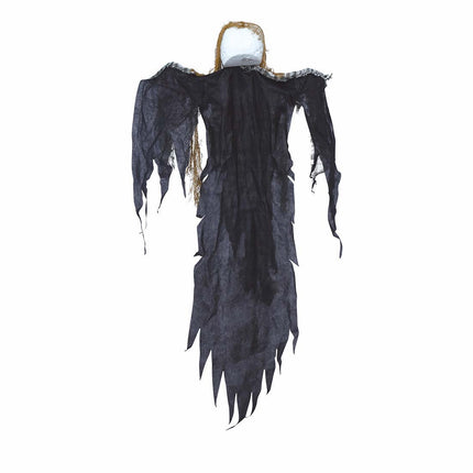 Halloween docka skelett rutig 1,2m