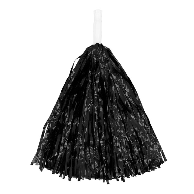 Svart Pompom 34cm