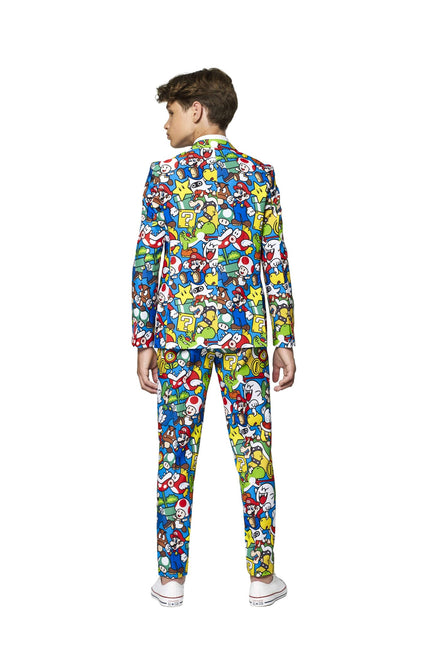 Super Mario kostym pojke tonåring <tc>OppoSuits</tc>