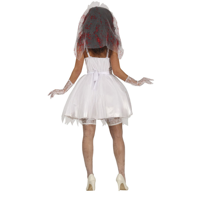 Bröllopsklänning Halloween Kostym Dam