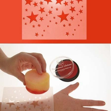 PXP Schmink Mall Ansiktsmålning Stjärnor 12x13cm