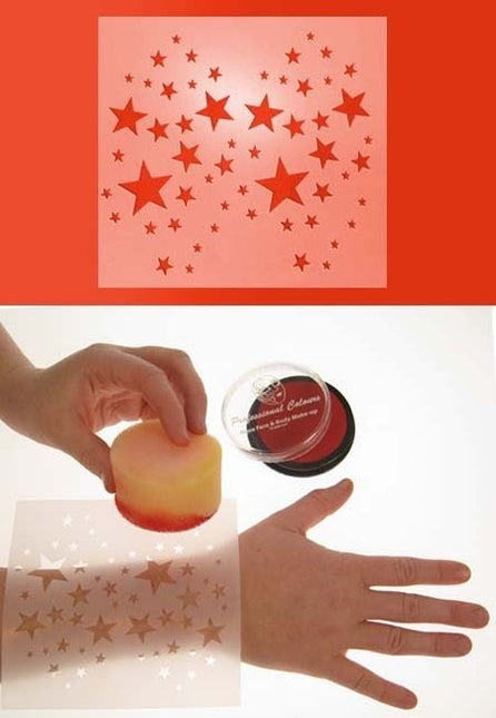 PXP Schmink Mall Ansiktsmålning Stjärnor 12x13cm