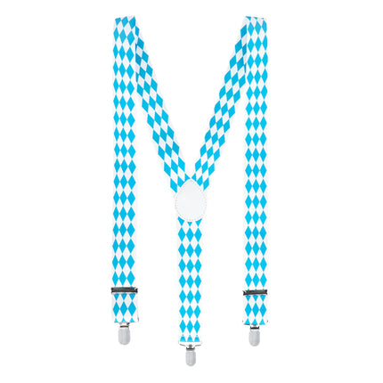 Vit Blå Tillbehörsset 3 delar