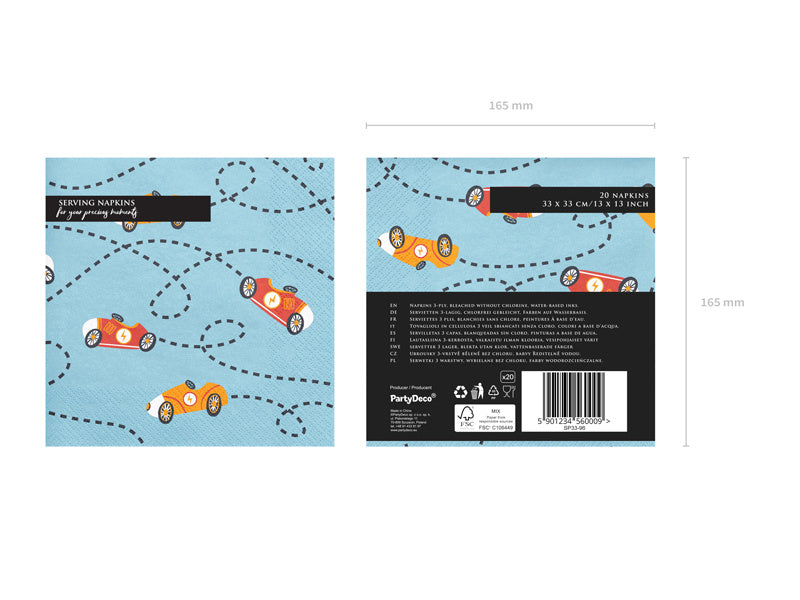 Racing Servetter 16,5cm 12st