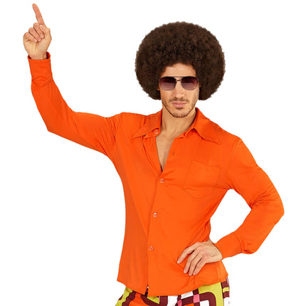 Disco 70S Blus Herr Orange