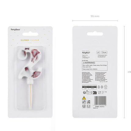 2-åriga ljusblad 8cm